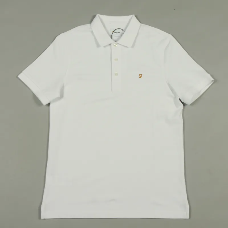 Farah Blanes Polo Shirt - White